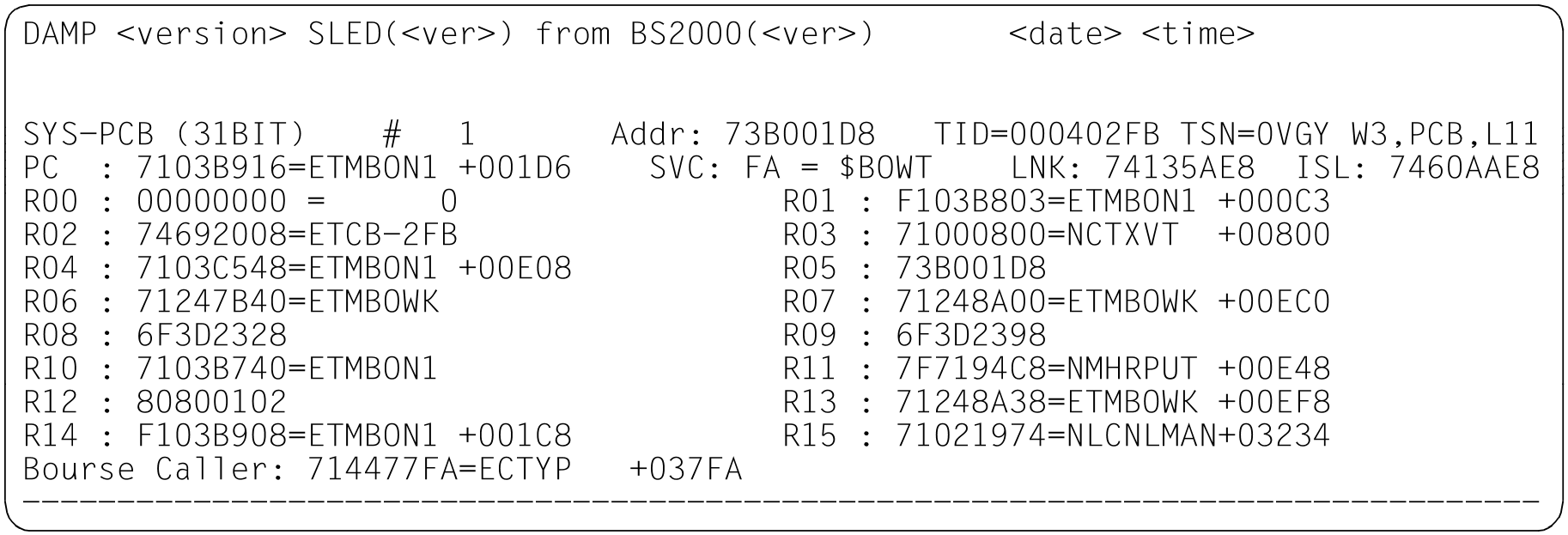 Operating System BS2000 OS DX V1.0 en